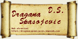 Dragana Spasojević vizit kartica